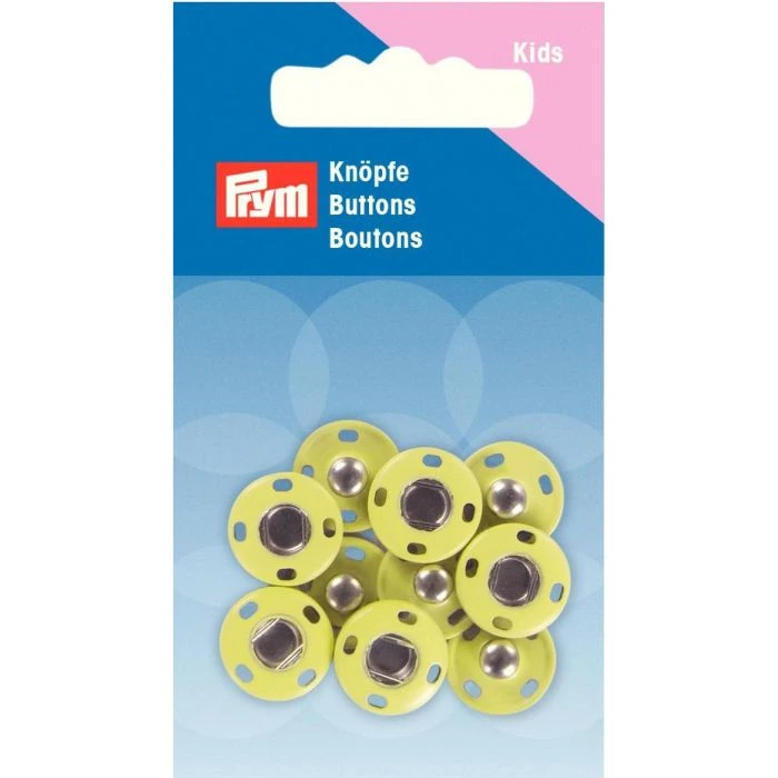 BROCHES PARA COSER AMARILLO PRYM
