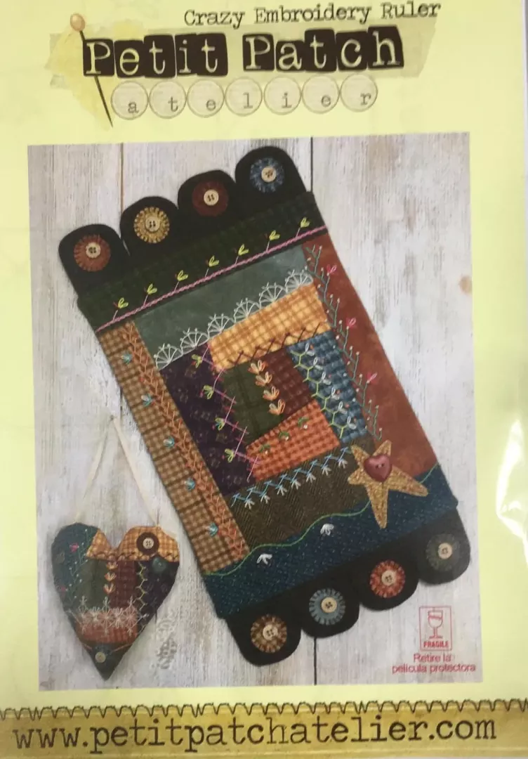 PLANTILLA PARA PUNTOS DE BORDADO PETIT PATCH ATELIER