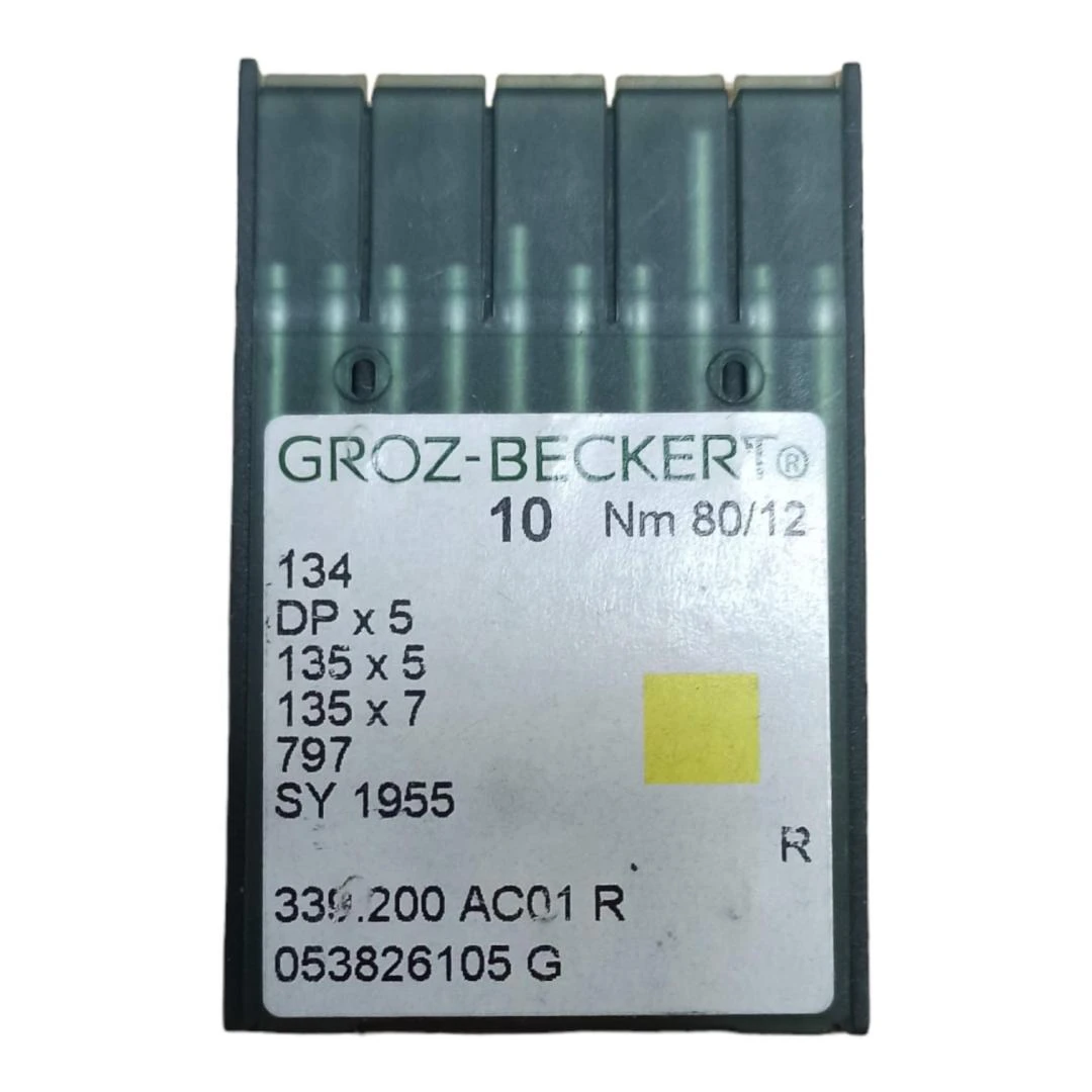 AGUJAS 134 R NM 80 GROZ BECKERT