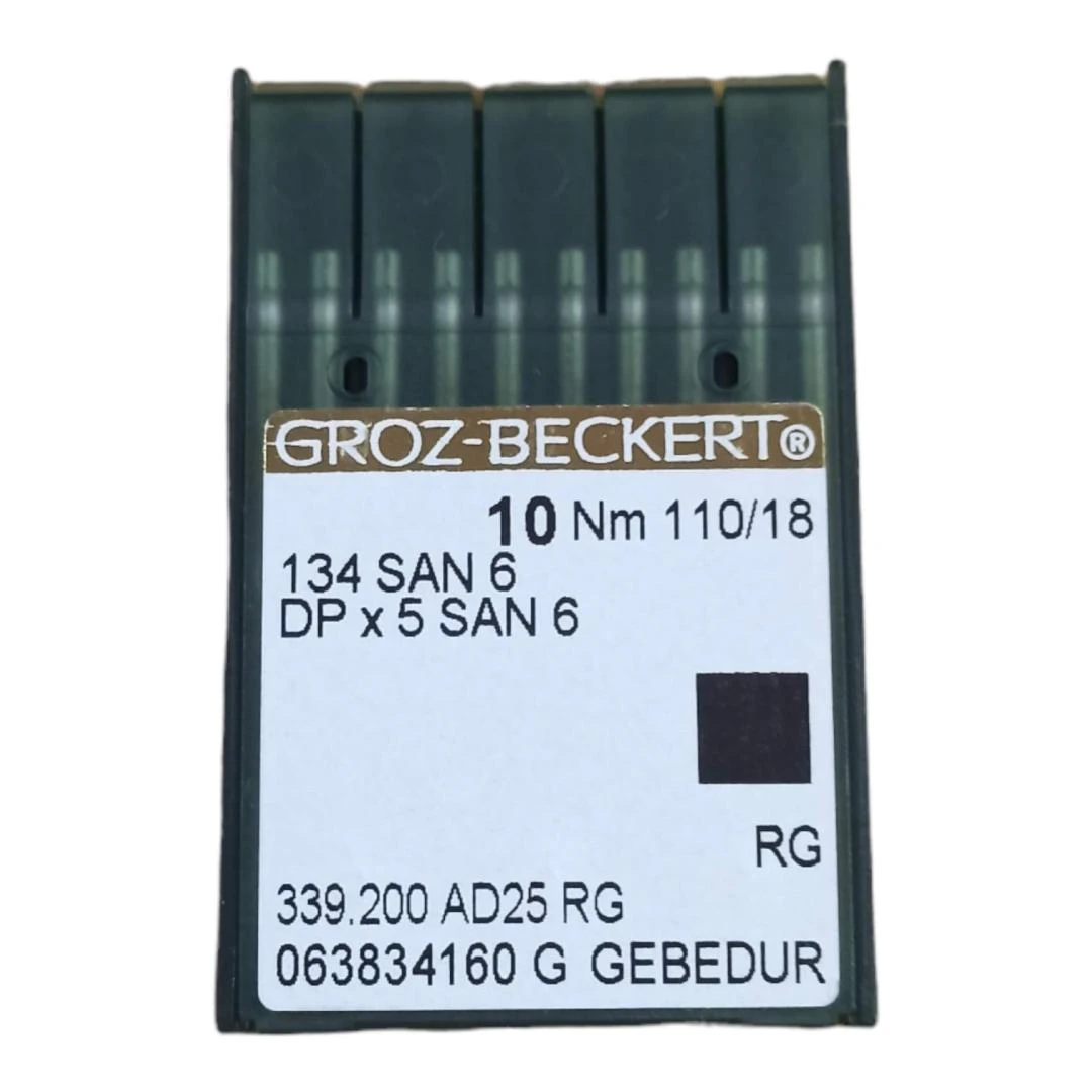AGUJAS 134 SAN 6 GEBEDUR NM 110 GROZ BECKERT