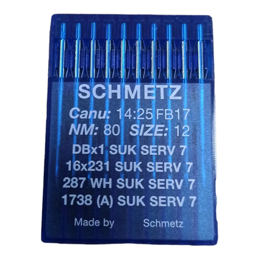 AGUJAS 1738 A SUK SERV7 NM 80 SCHMETZ
