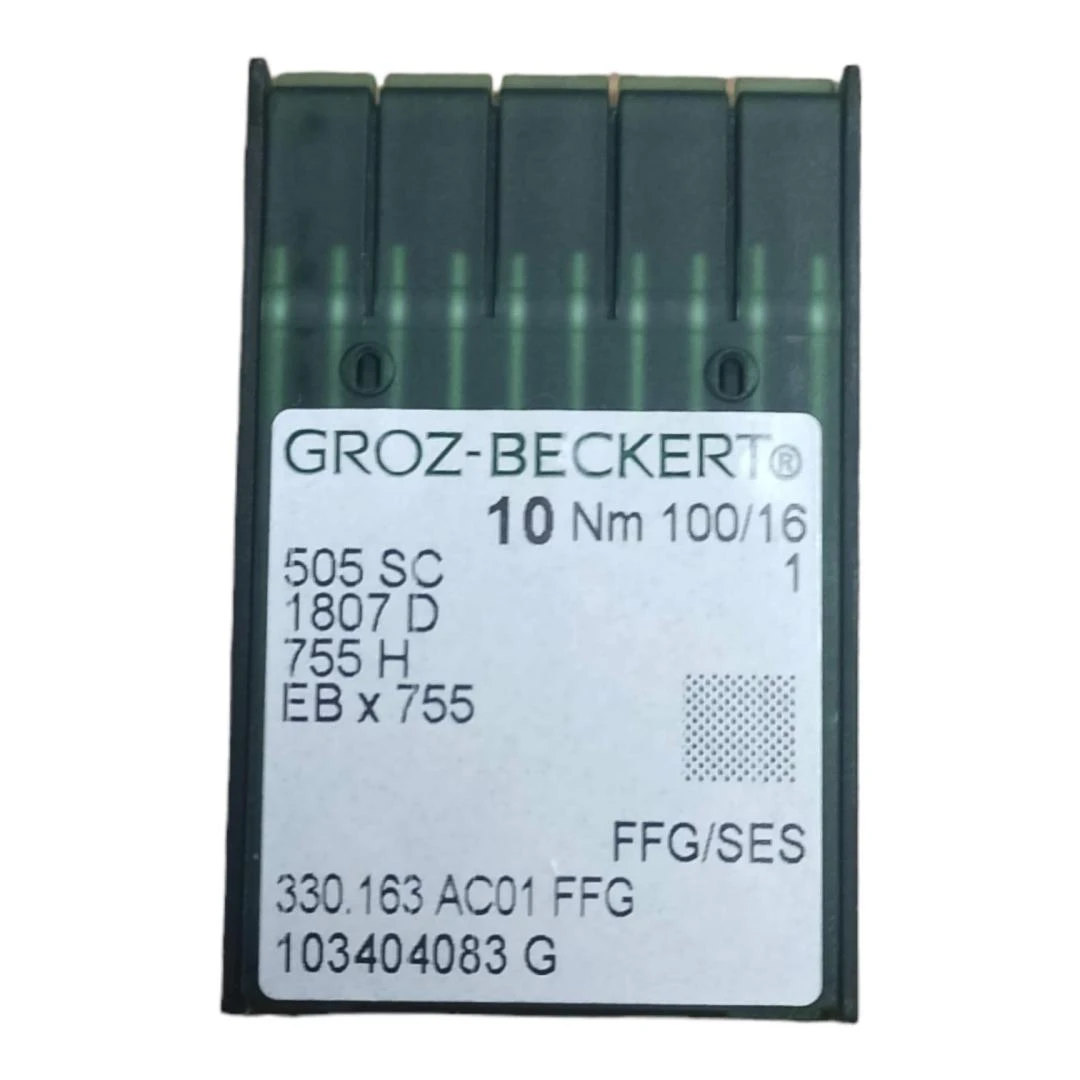 AGUJAS 505 SC NM 100 GROZ BECKERT