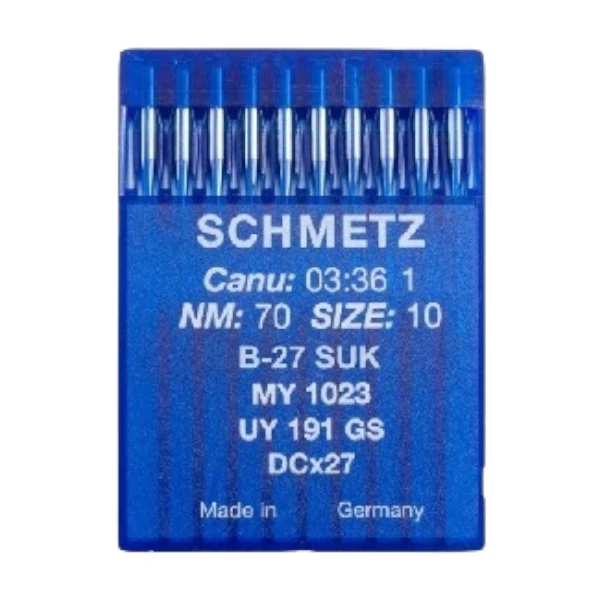 AGUJAS B27 SUK NM 70 SCHMETZ