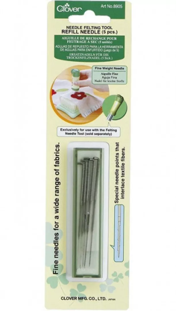 AGUJA GRUESA PARA HERRAMIENTA DE AFIELTRAR CLOVER