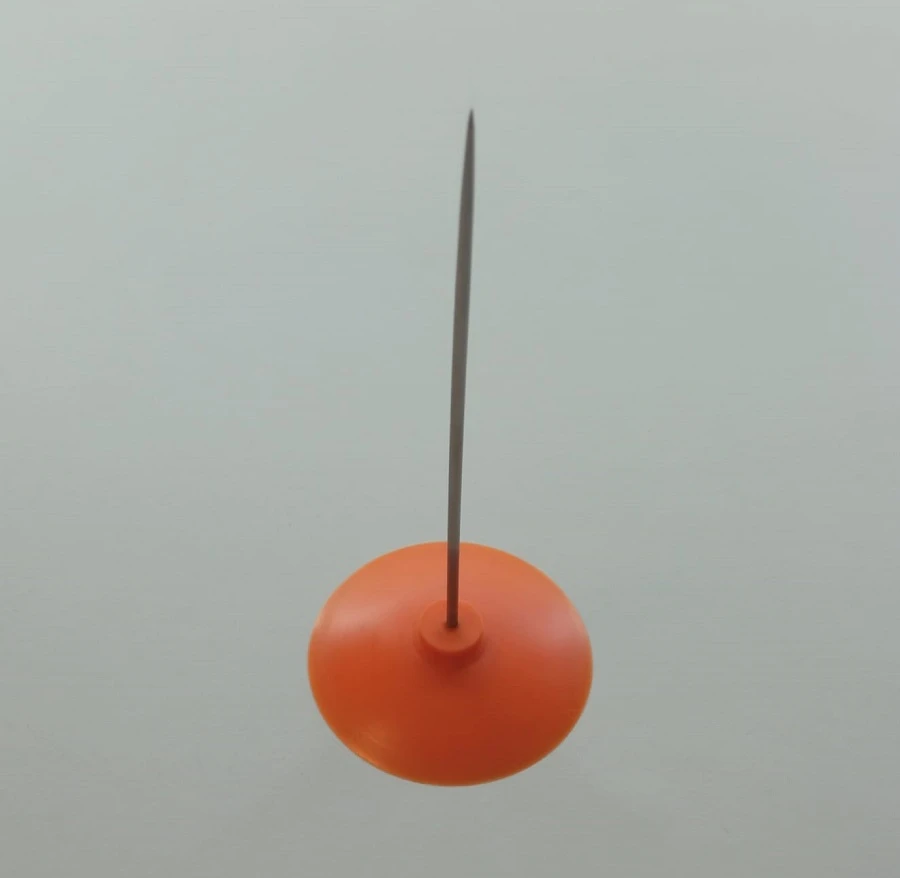 PINCHOS DE SUJECIÓN PARA CASAR TELAS NARANJA 95 MM