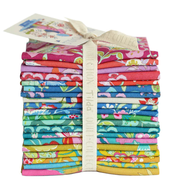 TELA TILDA FAT EIGHT BLOOMSVILLE SURTIDO