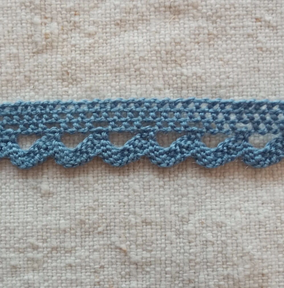 ENCAJE BOLILLO AZUL 1.3