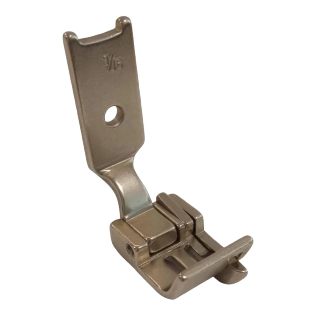 PRENSATELAS MÁQUINA DOS AGUJAS CON GUÍA DERECHA 3/16