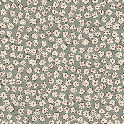 TELA MARKET GARDENS BY ANNI DOWNS FONDO VERDE 25 CM