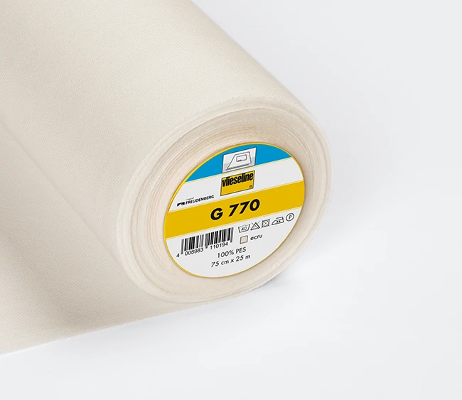 ENTRETELA TERMOADHESIVA G770 CRUDO 25 CM
