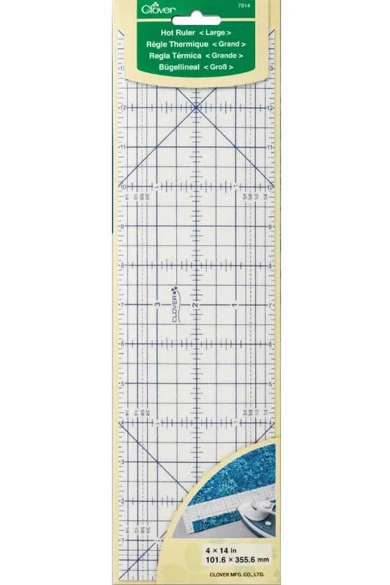 PLANTILLA TÉRMICA PARA DOBLADILLOS RECTANGULAR