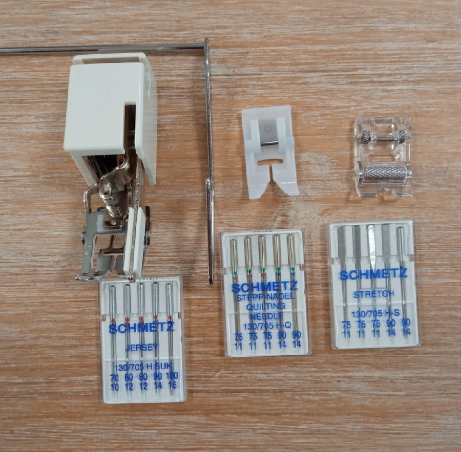 KIT PRENSATELAS GENÉRICOS Y AGUJAS PARA PUNTO