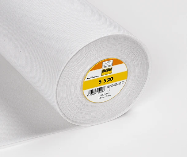 ENTRETELA RÍGIDA TERMOFIJABLE S520 25 CM