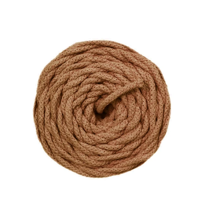 CORDÓN DE ALGODÓN COTTON AIR 5 MM 350GR/50M CANELA