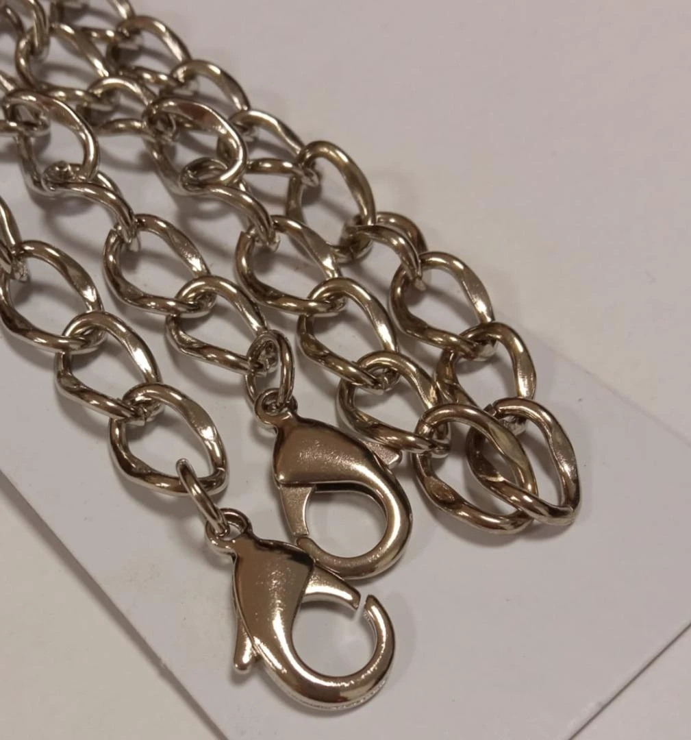 CADENA BOLSO METÁLICA 112 X 1 CM