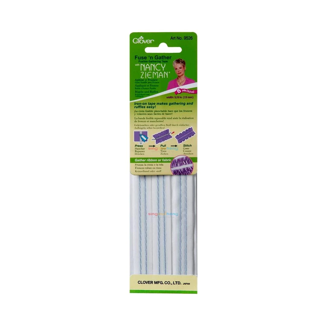 CINTA PARA FRUNCIR NANCY ZIEMAN CLOVER 5,5 METROS