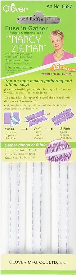 CINTA PARA FRUNCIR NANCY ZIEMAN CLOVER 13,7 M