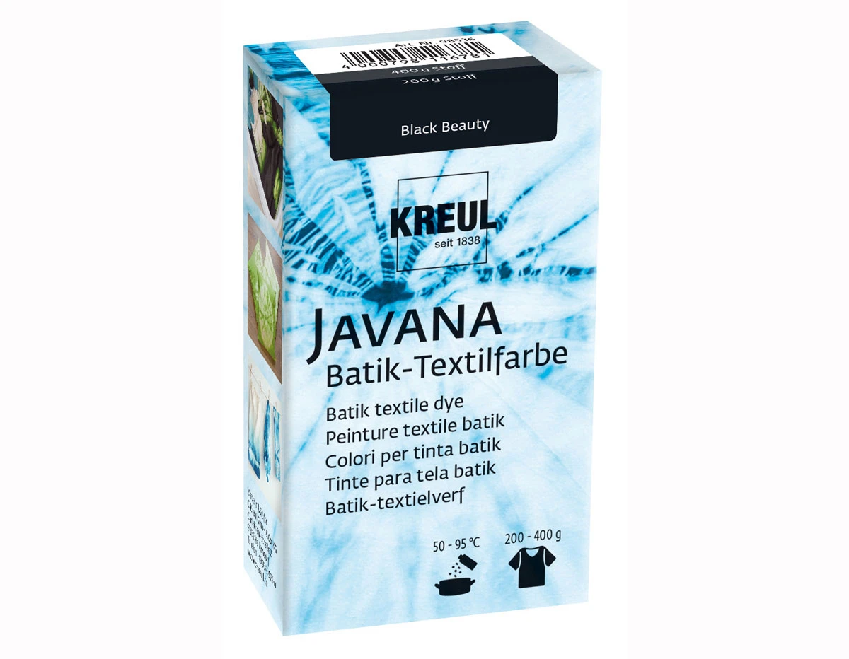 TINTE PARA BATIK JAVANA TEX 70 GR NEGRO
