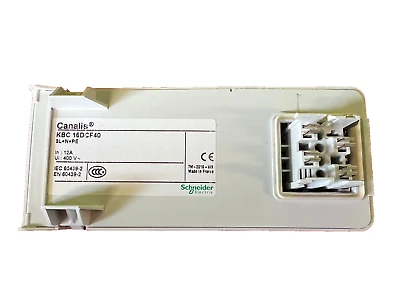 CONECTOR TRIFÁSICO (3L+N+PE) CON FUSIBLE 16A SCHNEIDER