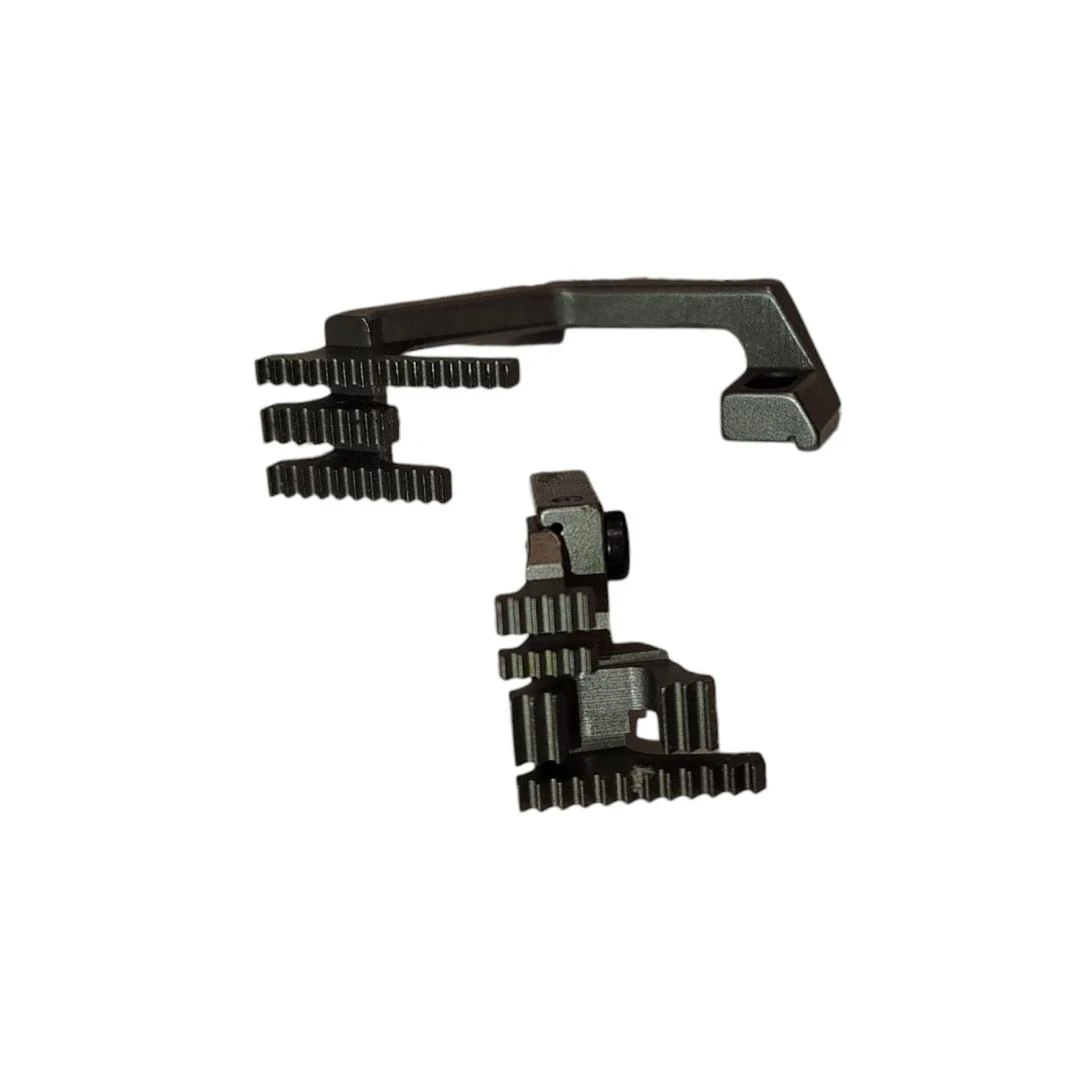 CONJUNTO DIENTES DE ARRASTRE OVERLOCK JACK (5X5)   MAIN AND DIFFERENTIAL FEED DOG