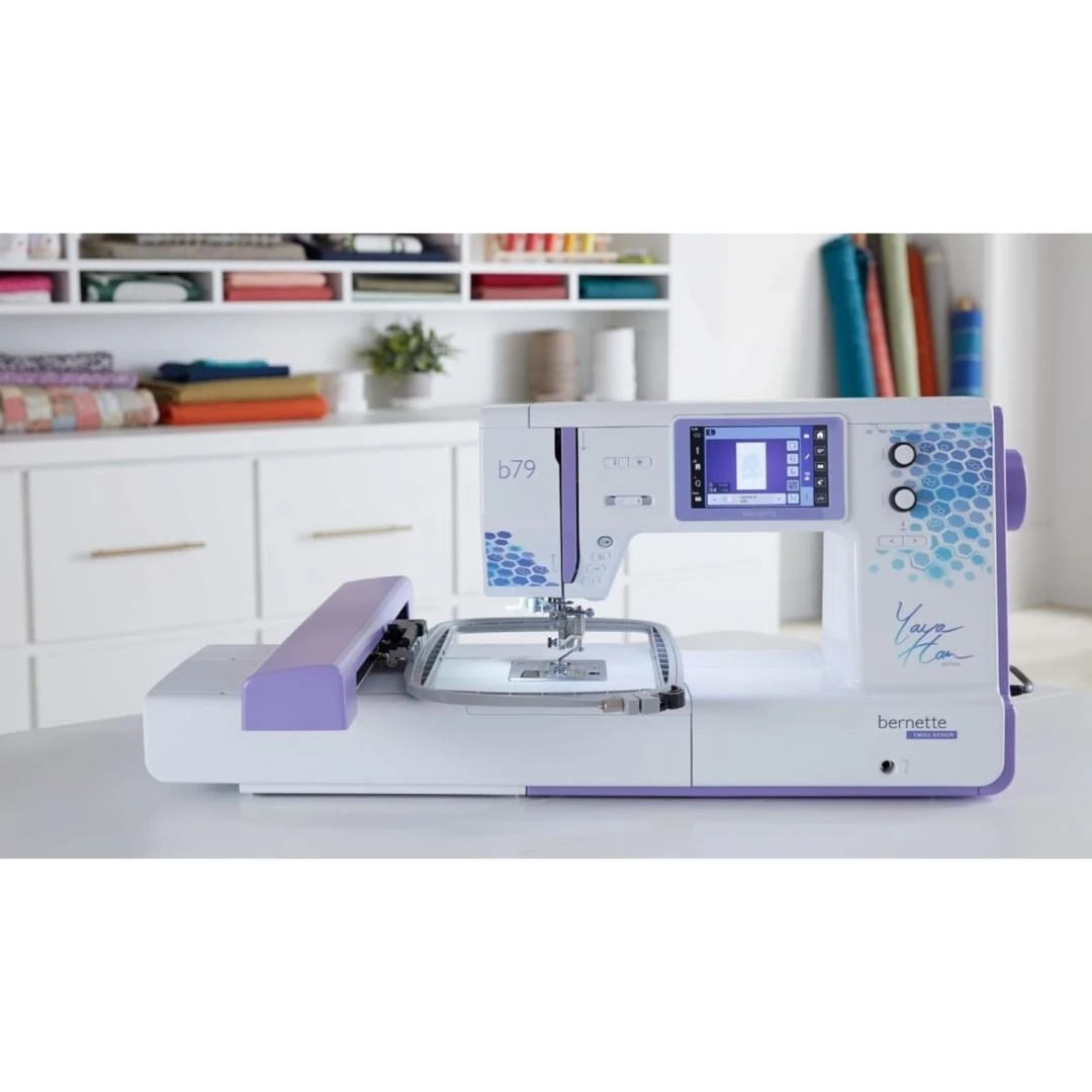 MÁQUNA DE COSER Y BORDAR BERNETTE B79 YAYA HAN