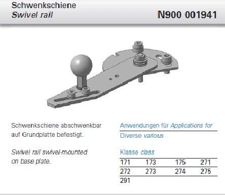 SOPORTE EMBUDO GIRATORIO DURKOPP