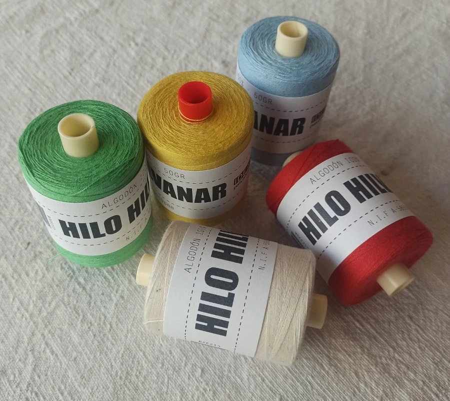 HILO DE HILVANAR 50GR VERDE