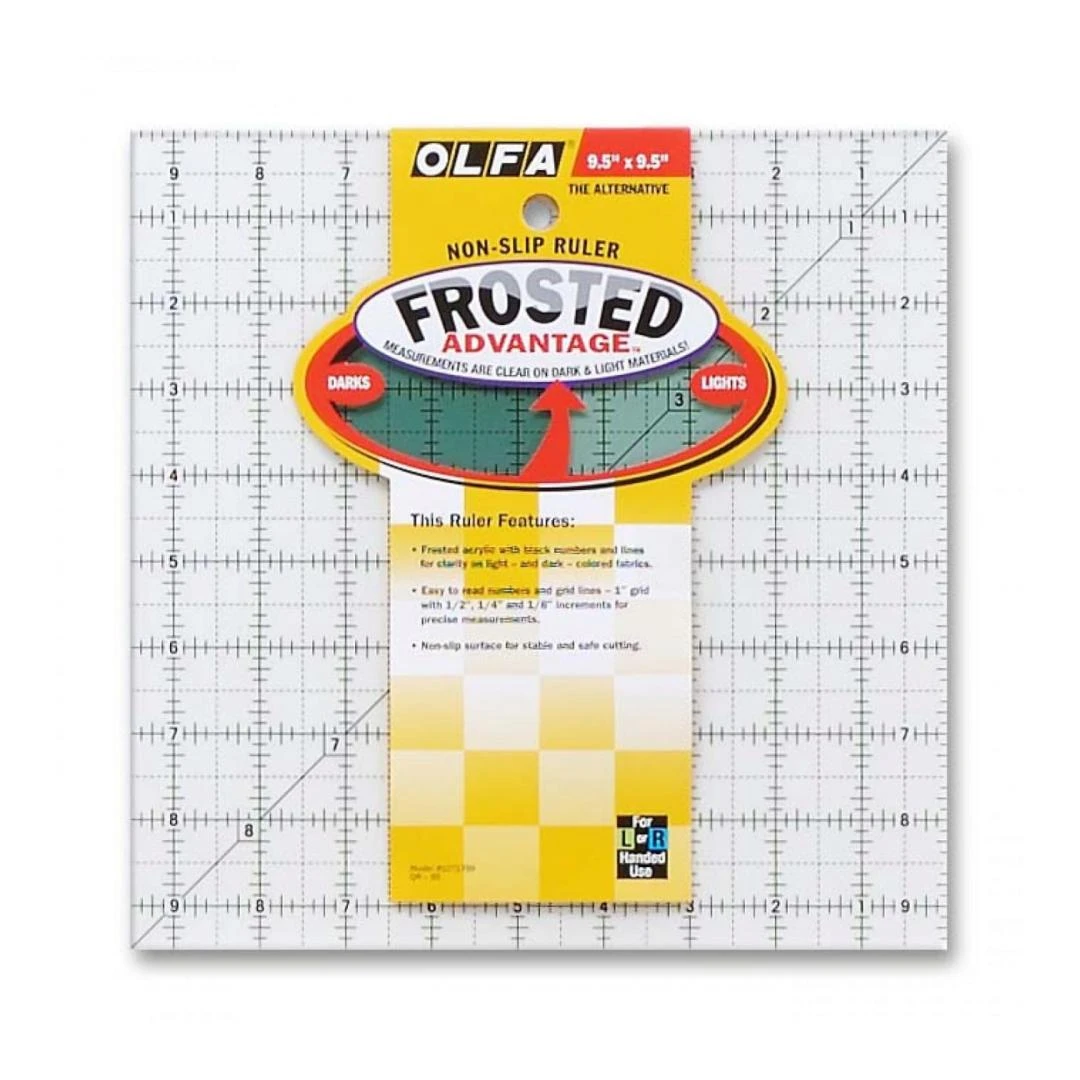 REGLA PATCHWORK PULGADAS OLFA 91/2X 91/2
