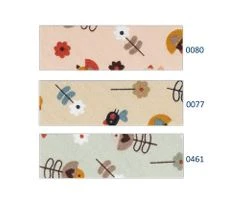 BIES ALGODÓN ORGÁNICO VERDE 18 MM 25 CM