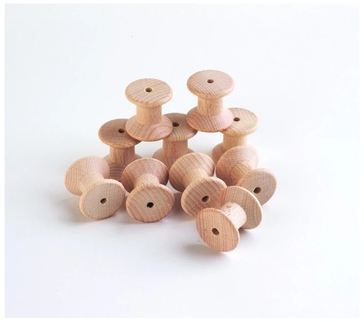 CARRETE MADERA NATURAL 1.4X1.1 CM