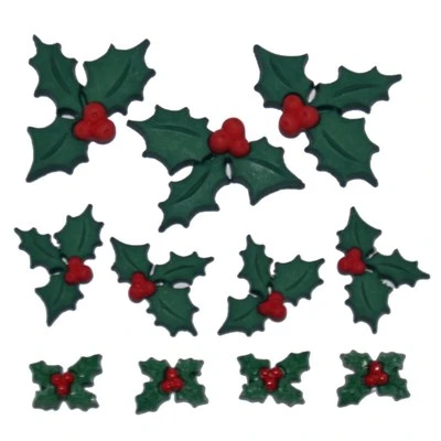 BOTONES DECORATIVOS HOLLY JELLY