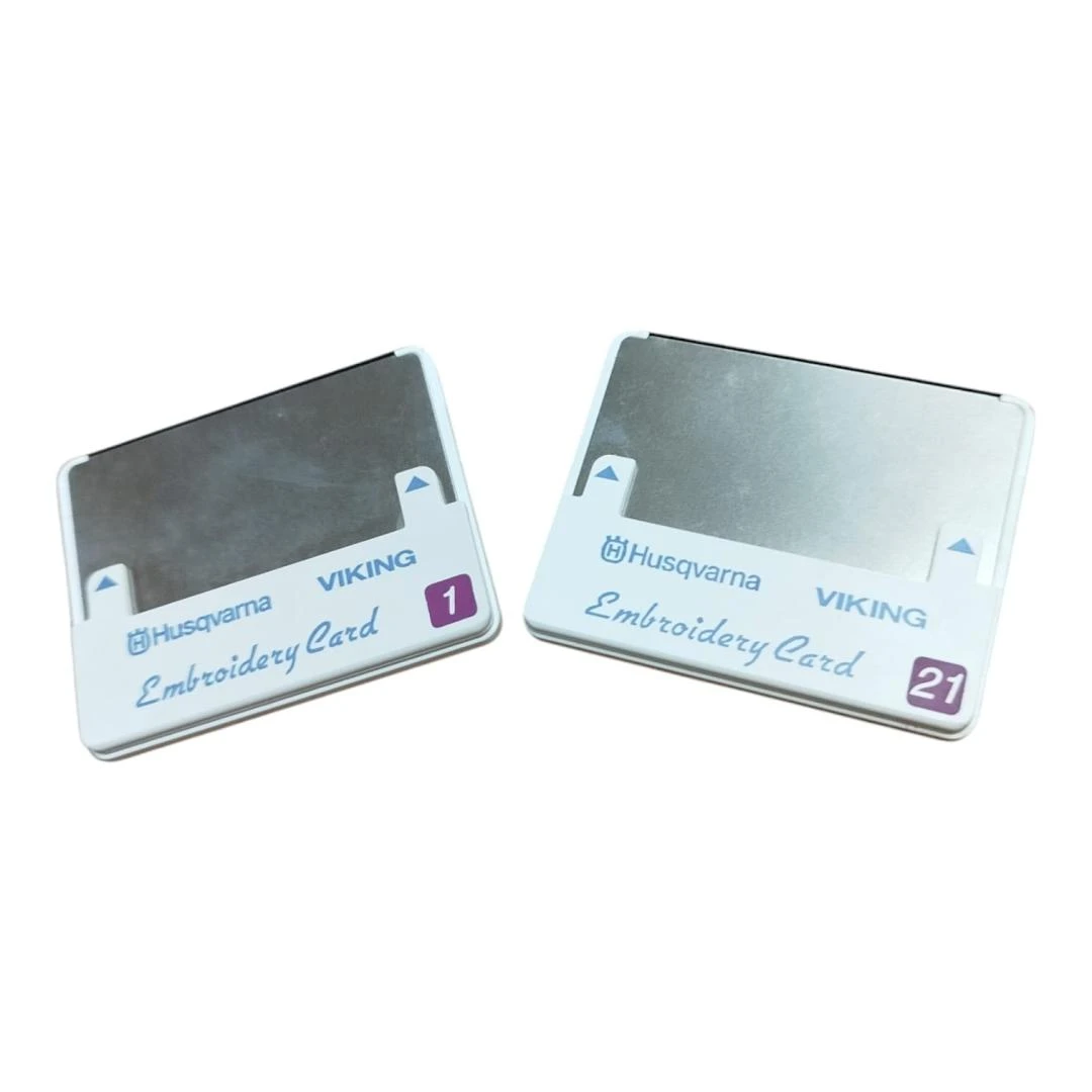 TARJETA DE DISEÑOS DE BORDADOS #1 HUSQVARNA VIKING - EMBROIDERY CARD