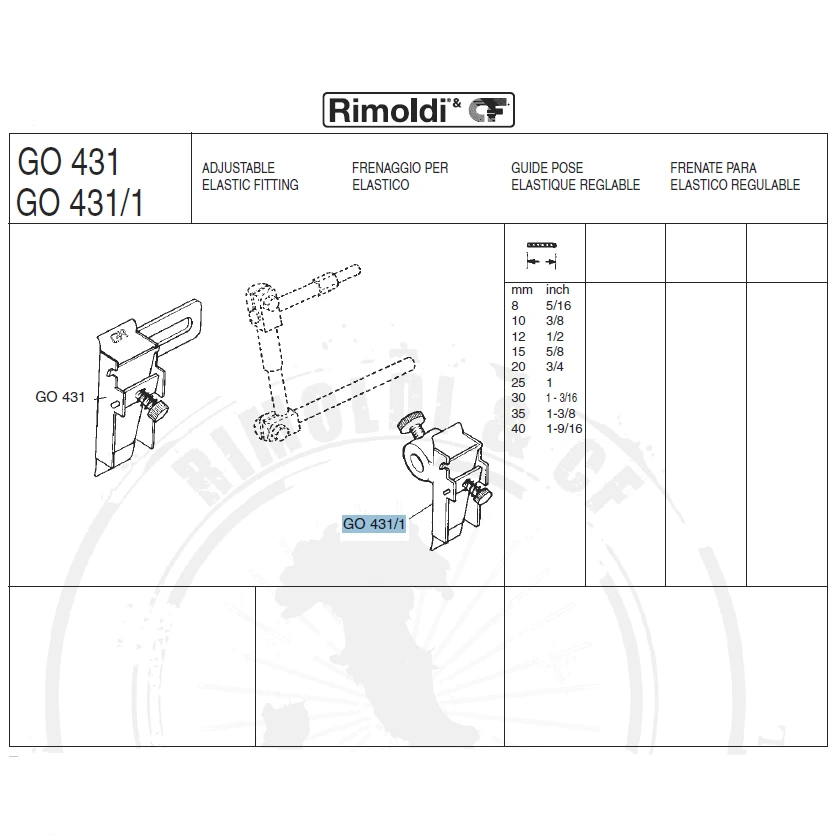 TENSOR DE GOMA DE 10 MM