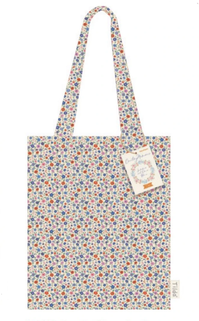 BOLSA TELA TILDA MEMORIES 28X24 EVIE BLUE