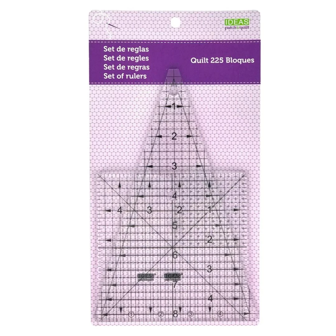 PLANTILLAS SET QUILT 225 BLOQUES