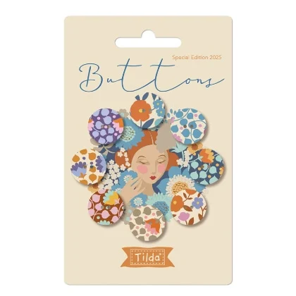 BOTONES TILDA 16 MM WALLFLOWER BLUE