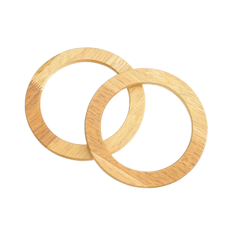 ASA MADERA NATURAL REDONDA 15 CM BEIGE NATURAL