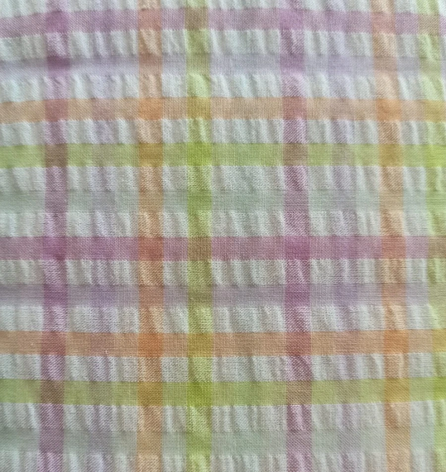 TELA VICHY SEERSUCKER MULTICOLOR