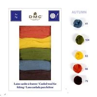 LANA CARDADA PARA FIELTRAR AUTUMN