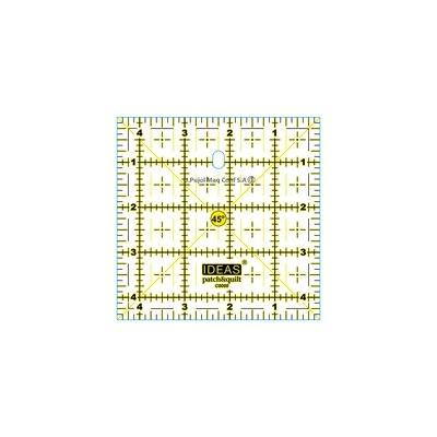 REGLA PATCHWORK CUADRADA 4 1/2
