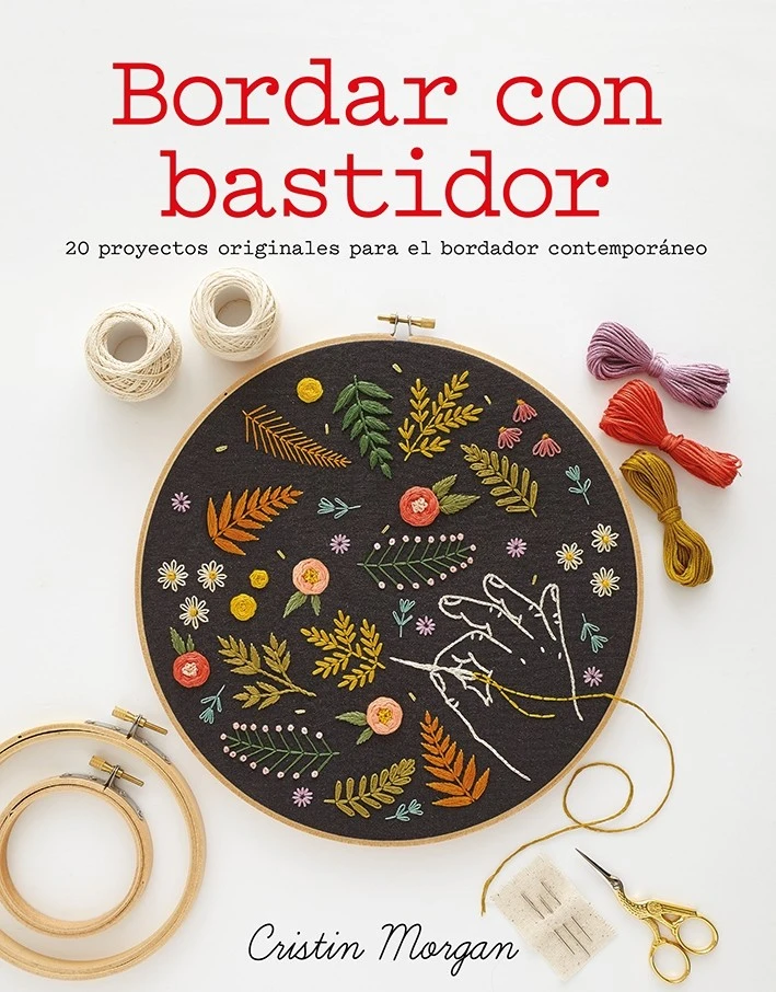 LIBRO BORDAR CON BASTIDOR
