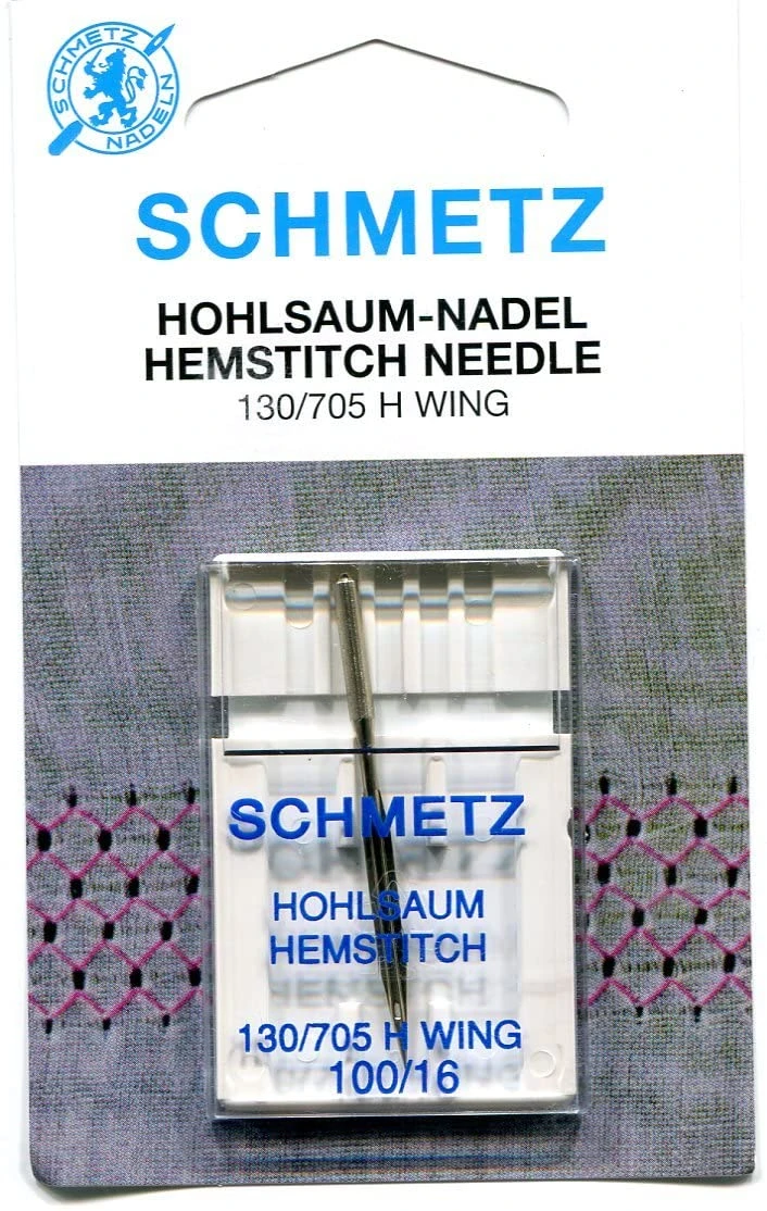 AGUJA DOMÉSTICA ALADA PARA CALADOS Y VAINICA Nº100 SCHMETZ