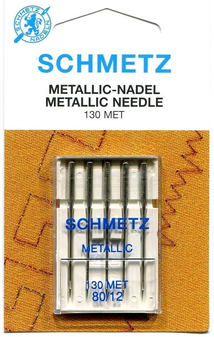 AGUJAS DOMÉSTICAS METALLIC Nº80 SCHMETZ