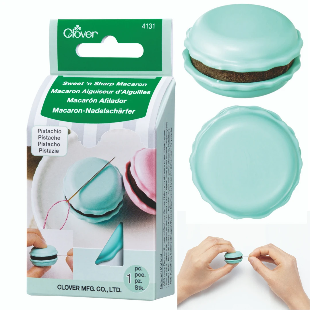 ALFILETERO MACARÓN Y AFILADOR VERDE CLOVER