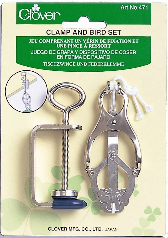 JUEGO DE GRAPA Y DISPOSITIVO DE COSER CLOVER