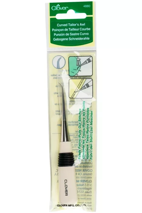 PUNZÓN DE COSTURA CURVO CLOVER