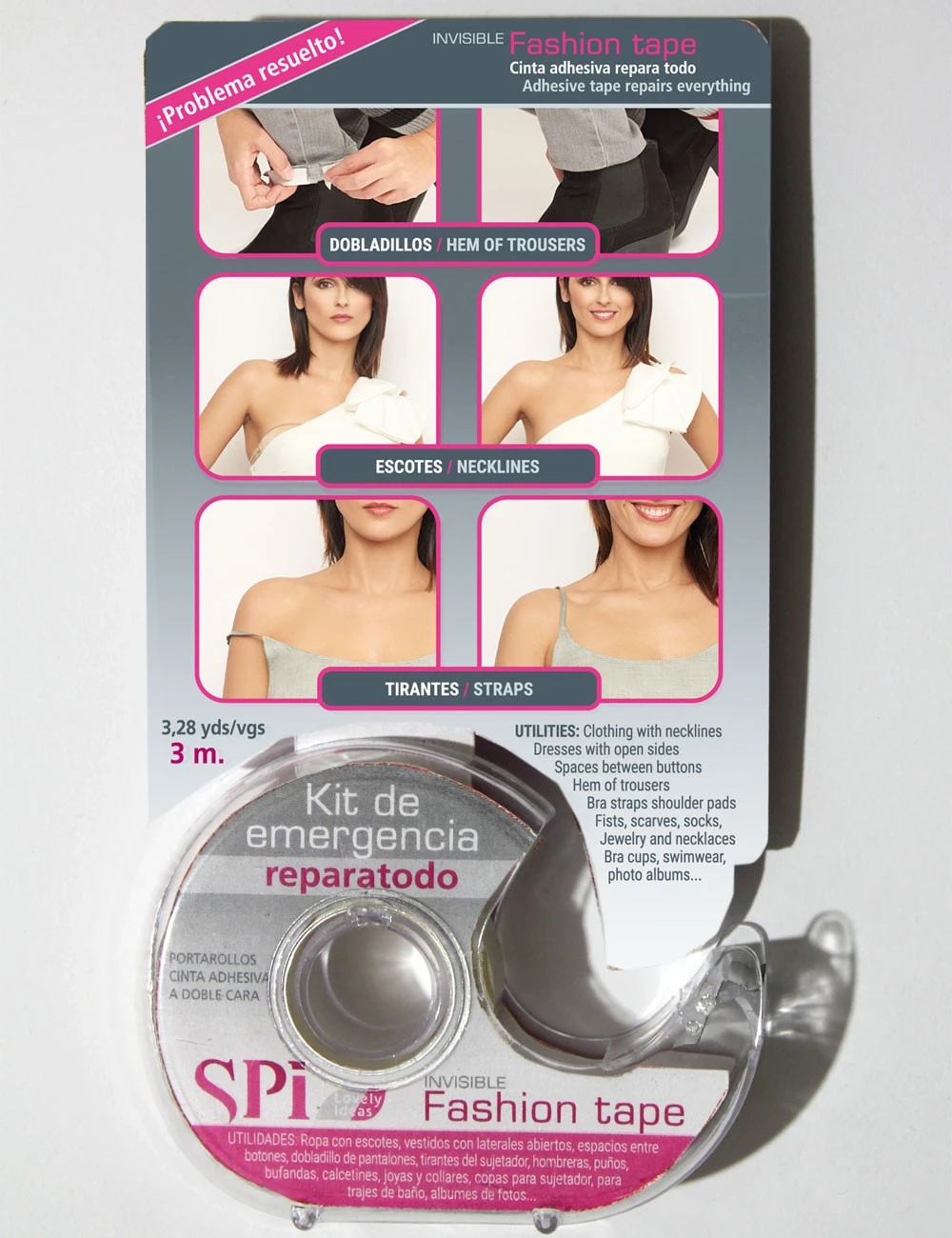 CINTA ADHESIVA INVISIBLE