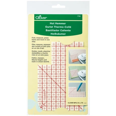 PLANTILLA TÉRMICA PARA DOBLADILLOS CLOVER