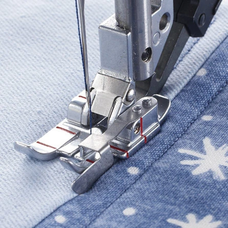 PRENSATELAS PARA PATCHWORK 1/4 CON GUÍA PFAFF