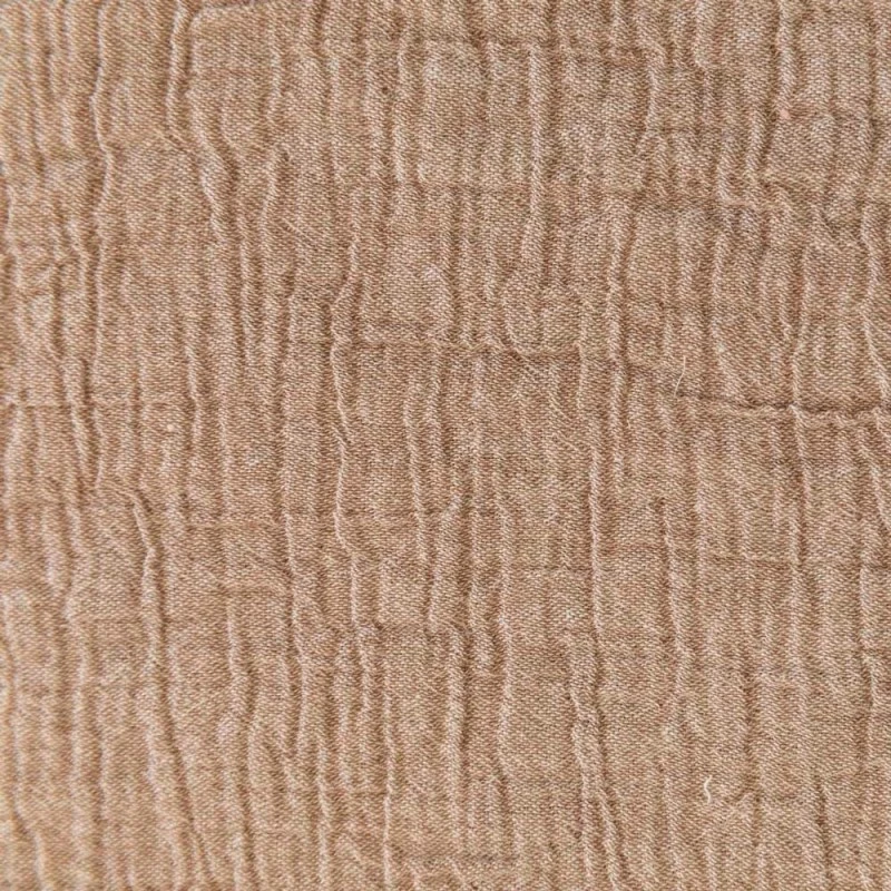 MUSELINA CHAMBRAY CAMEL 25CM